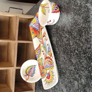 Gallery Design Serving Plate and Bowls